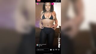 TikTok Hot Live: Slipping out tiny bikini #2