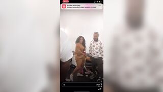 TikTok Hot Live: Caught a nip slip from the famous singer kmichelle #2