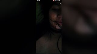 TikTok Hot Live: Currently live, moaning into the mic. Profile info at end. #4