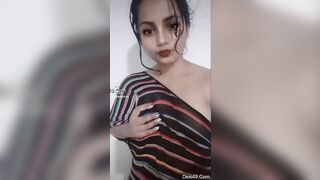 Hot TikTok: Horny over Tiktok ♥️♥️❤️ (indian babe) #3