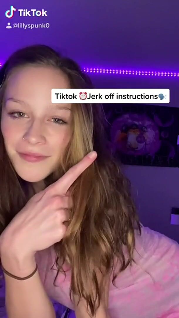This is so fucking hot: Tiktok jerk off instructions