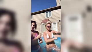 Hot TikTok: Pool days♥️♥️ #4