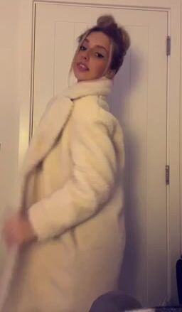 Shall I wear this to our dinner party?