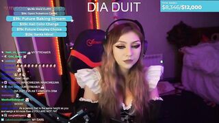 JustMinx Twitch VOD (Maid Outfit)