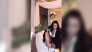 TikTok Feet: Ashsillusion putting on socks #3