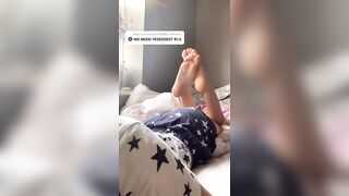 TikTok Feet: Wrinkly soles @Sophielwoods #1