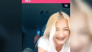 TikTok Feet: From that same live. Even zoomed in for y’all. #2