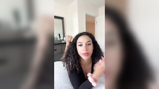 TikTok Feet: @curlybabyxxo 6/8 live Pt 1 #1