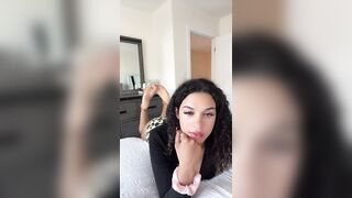 TikTok Feet: @curlybabyxxo 6/8 live Pt 1 #3