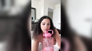 TikTok Feet: @curlybabyxxo live Pt 2 #4