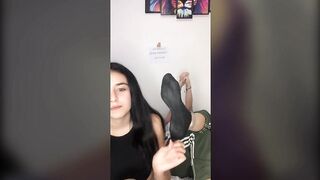 TikTok Feet: @feetden clips from live yesterday #1