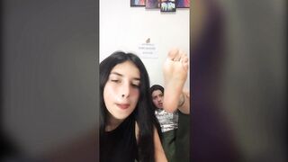 TikTok Feet: @feetden clips from live yesterday #4