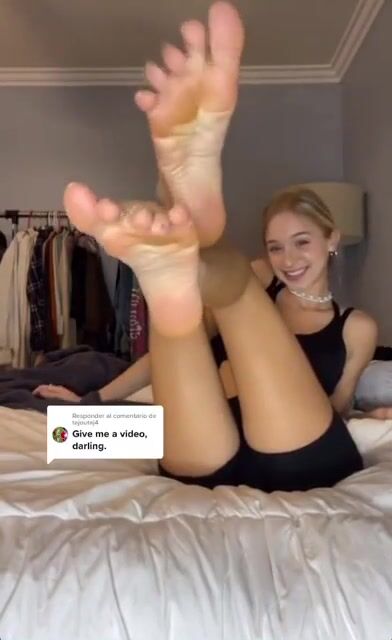 TikTok britney_soles7 #! Blonde girl