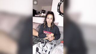 TikTok Feet: @lyaah222 is live now for a sexy foot massage!! #4