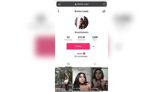 TikTok Feet: Sun1ta Lew1s #1