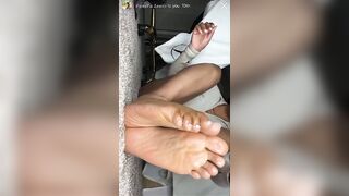 TikTok Feet: Sun1ta Lew1s #4