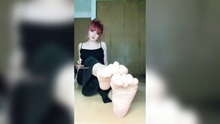 TikTok Feet: gothbbysfeet #1