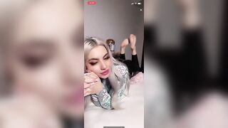 TikTok Feet: Baby0f1 again ♥️♥️ #3