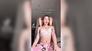 TikTok Feet: Back Door Babe #1