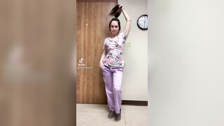 TikTok Nude Challenge: Buss it challenge at work ♥️♥️ #1