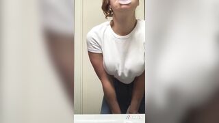TikTok Nude Challenge: Do you like bubbles guys? #2