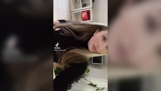 TikTok Nude Challenge: He fuck me with that dildo so good♥️♥️ but I bet your cock would be better #1
