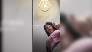 NSFW TikTok: lalozo25 upskirt sitting on camera underwear #4