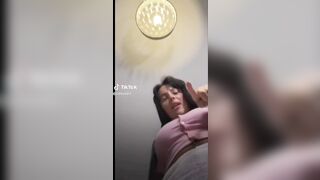 NSFW TikTok: lalozo25 upskirt sitting on camera underwear #3