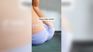 NSFW TikTok: @aussieava5 Ava closeup yoga cameltoe #1