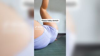 NSFW TikTok: @aussieava5 Ava closeup yoga cameltoe #2