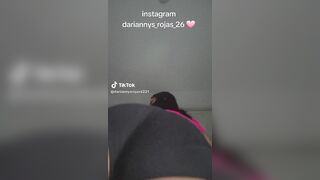 NSFW TikTok: Closeup cameltoe short twerk @dariannysrojas4221 dariannys twerking #1