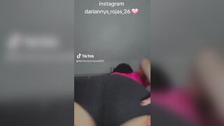NSFW TikTok: Closeup cameltoe short twerk @dariannysrojas4221 dariannys twerking #2