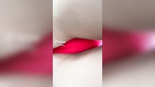 Red panties hot camera sitting @blondelizz ????lg: lovelizziexo