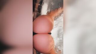 NSFW TikTok: @luisaxttt Twerking in bikini oops asshole #3
