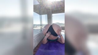 NSFW TikTok: @penelopecooper02 Penelope Cooper oops yoga bikini #2