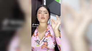 NSFW TikTok: Sexy teen twerking pijama @aliireyna22 Alii Reyna 2 #2