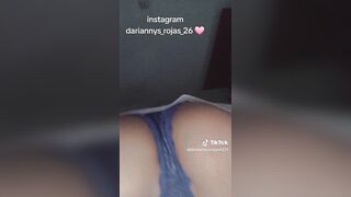 NSFW TikTok: Closeup skirt teen twerking gstring panties hot @dariannysrojas4221 dariannys twerking #4