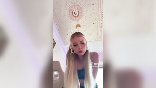 NSFW TikTok: Upskirt gstring camera sitting skirt @vikasolaacute Lana♥️♥️ #4