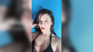 NSFW TikTok: Closeup camera sitting hot girl @sofiarossy4 sofia #4