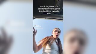 NSFW TikTok: @yourpreciousava Ava♥️♥️ Upskirt camera sitting #2