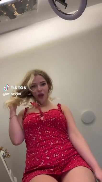 of.becky sitting on camera gstring