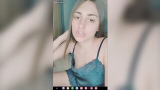 NSFW TikTok: diana08luxy Live video pijama downblouse #3