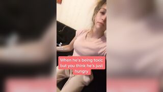 Sexy TikTok Girls: who's hungry? ♥️♥️ #1