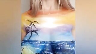 Sexy TikTok Girls: Nice paint job! #3