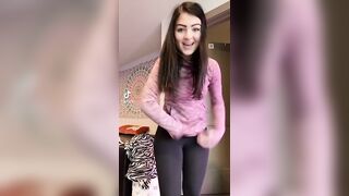 Sexy TikTok Girls: Nice non exaggerated jiggle #1