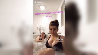 Sexy TikTok Girls: Nice little bath #2