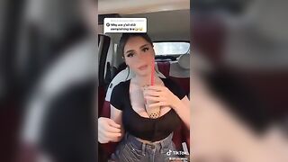 Sexy TikTok Girls: Nice cupholders #3