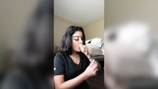 Sexy TikTok Girls: How to give a blowjob #2