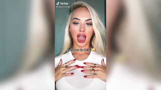 Sexy TikTok Girls: Tongue Work #2