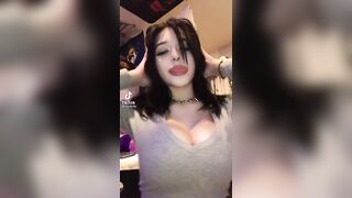 Sexy TikTok Girls: Cute fat tits #1